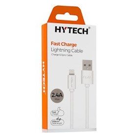 Hytech HY-X95 1 m 2.4A iPhone Lightning Beyaz Şarj Kablosu