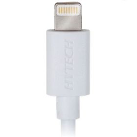 Hytech HY-X95 1 m 2.4A iPhone Lightning Beyaz Şarj Kablosu