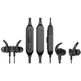 Hytech Hy-xbk95 Boyun Askılı Mıknatıslı Bluetooth Spor Kulak İçi Siyah Kulaklık