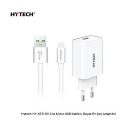 Hytech HY-XE21 5v 2.1A Micro Usb Kablolu Ev Şarj Adaptörü