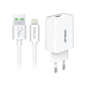 Hytech HY-XE22 Beyaz 2.1A Lightning Kablolu Duvar Şarjı