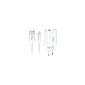 Hytech HY-XE22 Beyaz 2.1A Lightning Kablolu Duvar Şarjı
