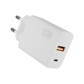 Hytech Hy-Xe46 Type Usb-C 20W Pd +Usb Qc 3.0 Hızlı Ev Şarj Adaptörü