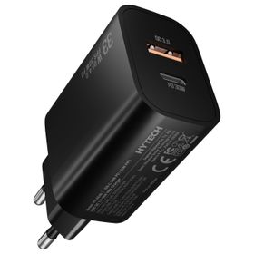 Hytech Hy-Xe49 Type-C + Usb-A 30W Pd - 33W Pps Usb Qc 3.0 18W Hızlı Ev Şarj Adaptörü