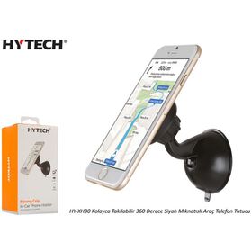 Hytech HY-XH30 Siyah Kolayca Takılabilir 360 Derece Mıknatıslı Telefon Tutucu