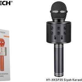 Hytech HY-XKSP35 Siyah Karaoke Mikrofon