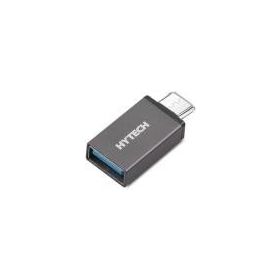Hytech HY-XO10 Gümüş Metal Gövde USB F to MicroUSB M OTG Çevirici