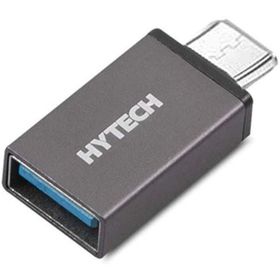 Hytech HY-XO10 Gümüş Metal Gövde USB F to MicroUSB M OTG Çevirici