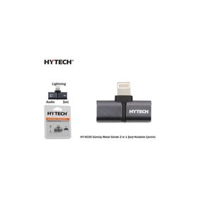 Hytech HY-XO35 Gümüş Metal Gövde Şarj to Kulaklık Çevirici