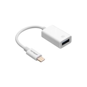 Hytech HY-XO48 Beyaz USB F to Lightning 10 cm Kablolu OTG Çevirici