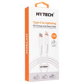 Hytech HY-XPD10 Beyaz Type-C to Lightning Hızlı Şarj Kablosu
