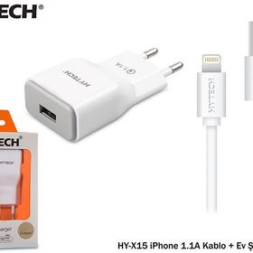 Hytech HYX15 İphone 1.1a Kablo ve Ev Şarj Adaptör