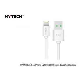 Hytech HYX93 1 mt 2.A Beyaz iPhone Lightning