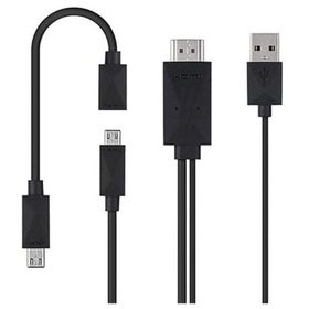 Hytech PM-16387 Samsung S2+S3+S4 Android Telefonlar Uyumlu Hdmi Powermaster Çevirici Kablo