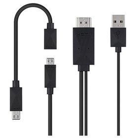 Hytech PM-16387 Samsung S2+S3+S4 Android Telefonlar Uyumlu Hdmi Powermaster Çevirici Kablo
