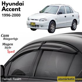 Hyundai Accent 1996-2000 Mügen Cam Rüzgarlığı