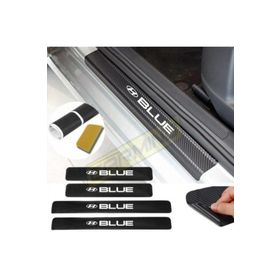 Hyundai Accent 4 Adet Karbon Kapı Eşiği Sticker