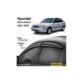 Hyundai Accent Admire Mügen Cam Rüzgarlığı