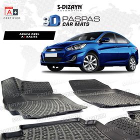 Hyundaı Accent Blue 2010 3D Havuzlu Paspas