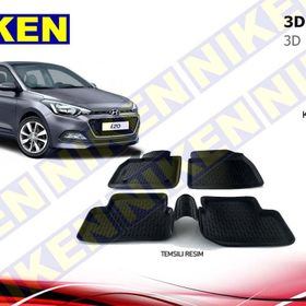 Hyundaı Accent Blue 2010 3D Havuzlu Paspas