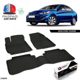 Hyundai Accent Blue 2010 Sonrası 4D Havuzlu Paspas