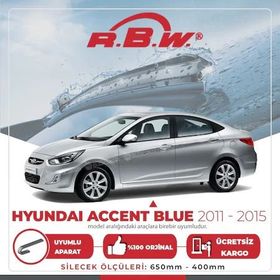 Hyundai Accent Blue 2011-2015 Muz Silecek Takımı