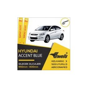Hyundai Accent Blue 2011-2015 Muz Silecek Takımı