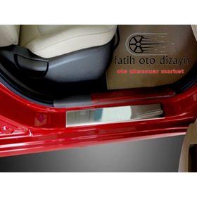 Hyundai Accent Blue 2011-2018 4 Parça Krom Kapı Eşiği