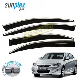 Hyundai Accent Blue 2011 Krom Çıtalı Cam Rüzgarlığı