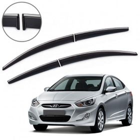 Hyundai Accent Blue 2011 Krom Çıtalı Cam Rüzgarlığı