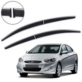 Hyundai Accent Blue 2011 Krom Çıtalı Cam Rüzgarlığı