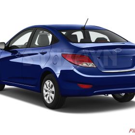 Hyundai Accent Blue 2011 Üzeri Krom Bagaj Çıtası