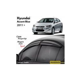 Hyundai Accent Blue Mügen Cam Rüzgarlığı