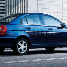 Hyundai Accent Era 2005-2011 4 Parça Krom Cam Çıtası