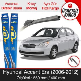 Hyundai Accent Era 2006-2012 Muz Silecek Takımı