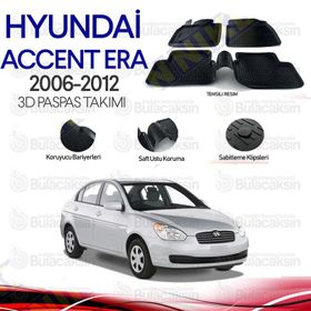 Hyundai Accent Era 2006-2012 Seti 3D Havuzlu Paspas