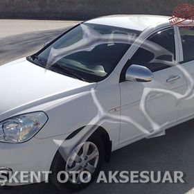 Hyundai Accent Era 2006 Üzeri 4 Kapı Krom Kapı Kolu