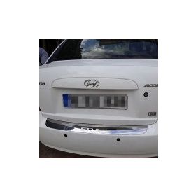 Hyundai Accent Era Arka Paslanmaz Çelik Krom Tampon Eşiği