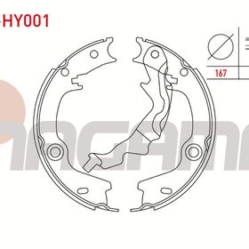 Hyundai Accent Era I30 Arka Fren Balatası