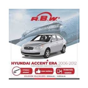 Hyundai Accent Era RBW Hybrid 2006-2012 Silecek Takımı