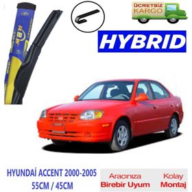 Hyundai Accent RBW 2000-2005 Muz Silecek Takımı