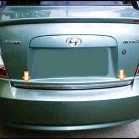 Hyundaı Accent/era 2006 Üzeri Krom Bagaj Çıtası