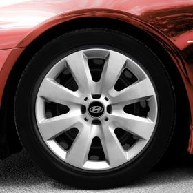 Hyundai Amblemli Gri 4'lü Takım 110 15 İnç Jant Kapağı