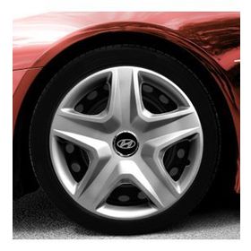 Hyundai Amblemli Gri 4'lü Takım 117 13 İnç Jant Kapağı