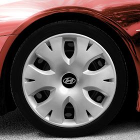 Hyundai Amblemli Gri 4'lü Takım 141 15 İnç Jant Kapağı