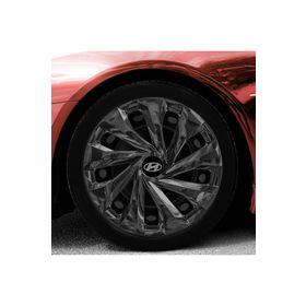 Hyundai Amblemli Piano Black 4'lü Takım 216 14 İnç Jant Kapağı
