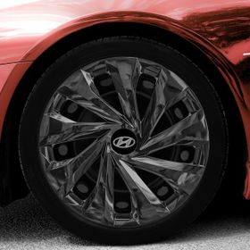 Hyundai Amblemli Piano Black 4'lü Takım 217 15 İnç Jant Kapağı