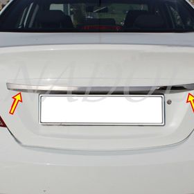 Hyundai Blue Paslanmaz Çelik Krom Bagaj Çıtası