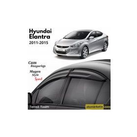 Hyundai Elantra 2011-2015 Mugen Cam Rüzgarlığı