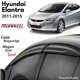Hyundai Elantra 2011 Mugen Cam Rüzgarlığı
